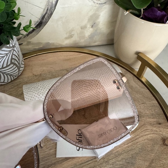 SALE❤️JIMMY CHOO Letis gradient oversized square sunglasses 🌸 - Picture 8 of 16